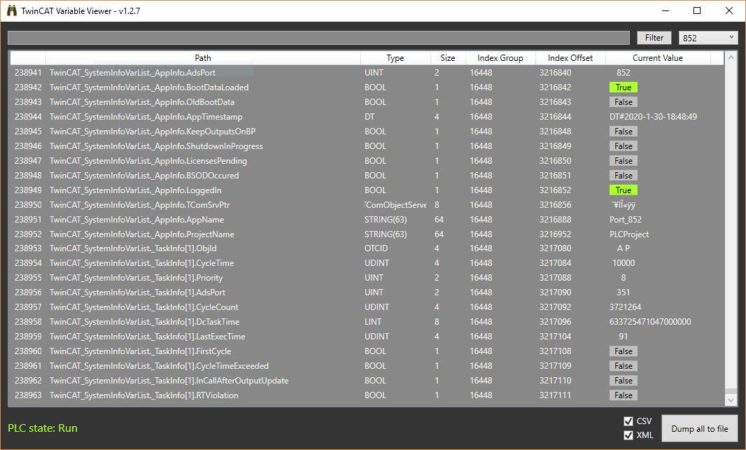 Variable Viewer Variable Viewer screenshot